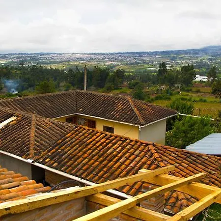 Loma Wasi Alojamiento Rural Indigena En Cotacachi Exterior photo