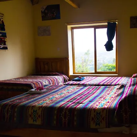 Loma Wasi Alojamiento Rural Indigena En Cotacachi Exterior photo